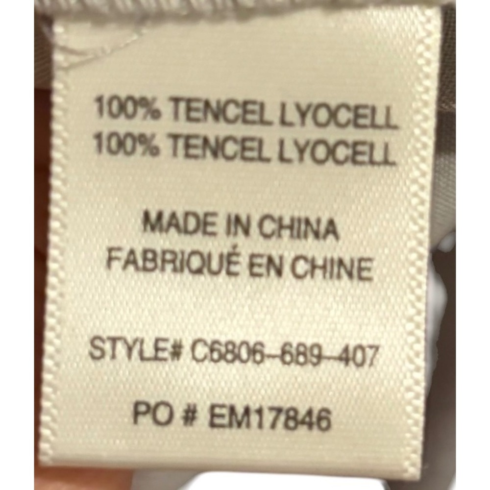 Cloth & Stone Grey Tencel High Low Sleeveless Shift Dress‎ C6806-680 Small - Picture 9 of 12